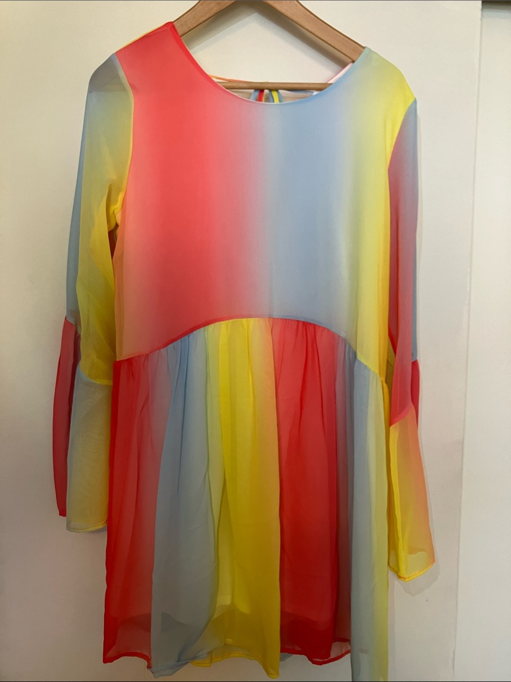 Multi colored dress